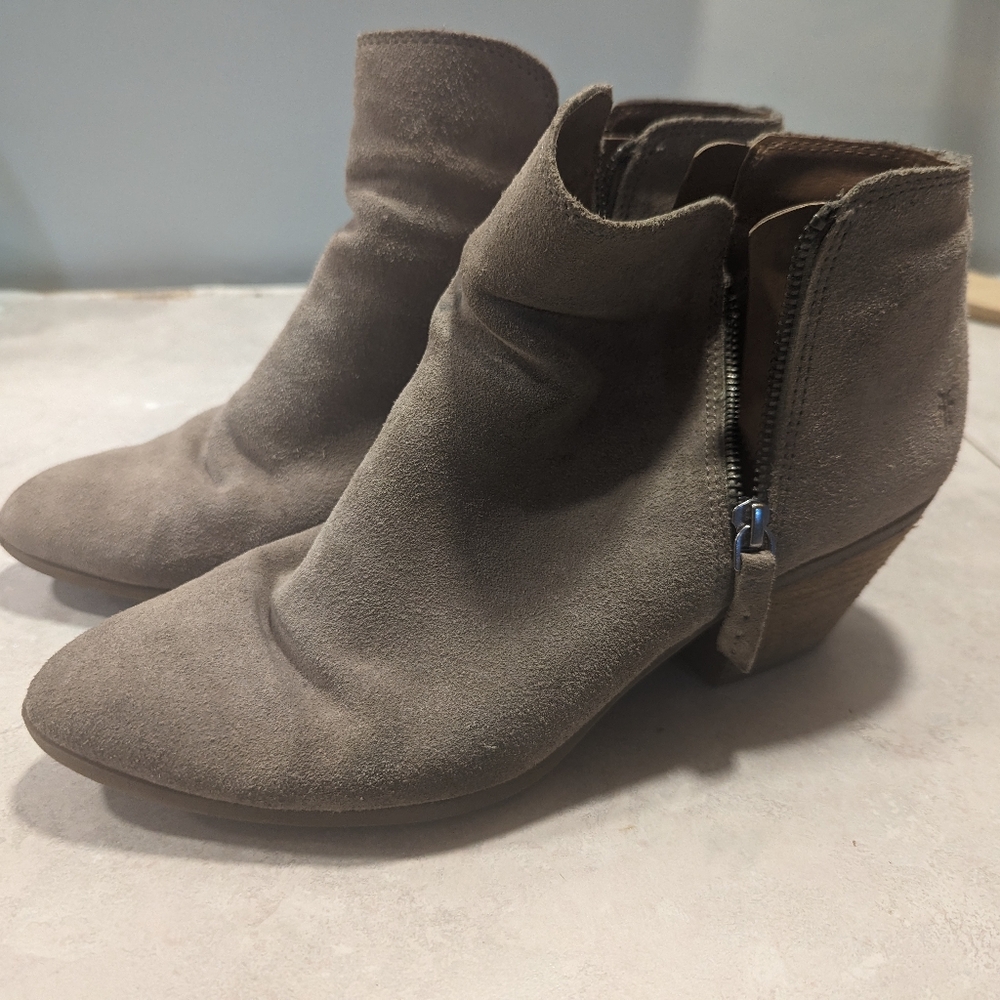 Frye Booties Boots Suede 10 womens